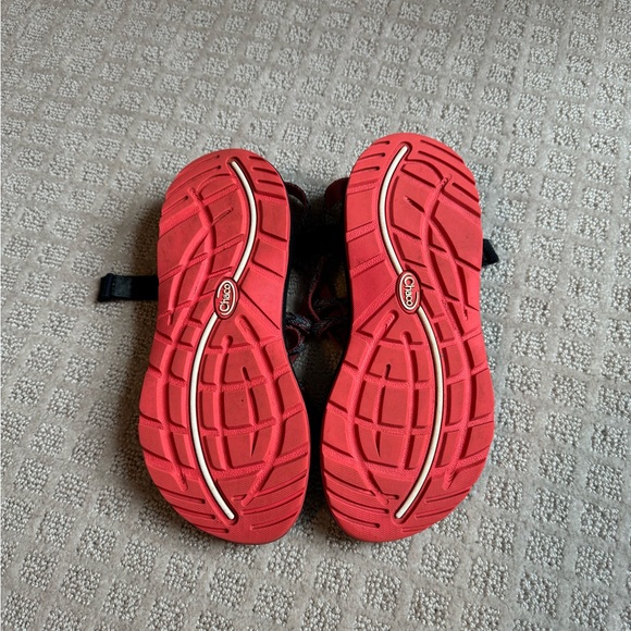 Chaco Z/2 Navy and Pink Adjustable Sandals - Picture 2 of 5